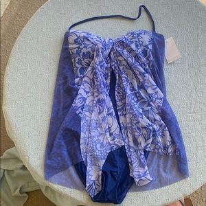 Ralph Lauren overlay one piece